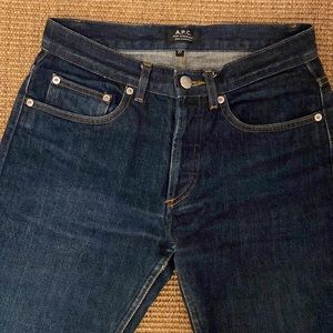 A.P.C classic denim jeans